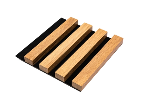 Linear Wood Panel with Batten